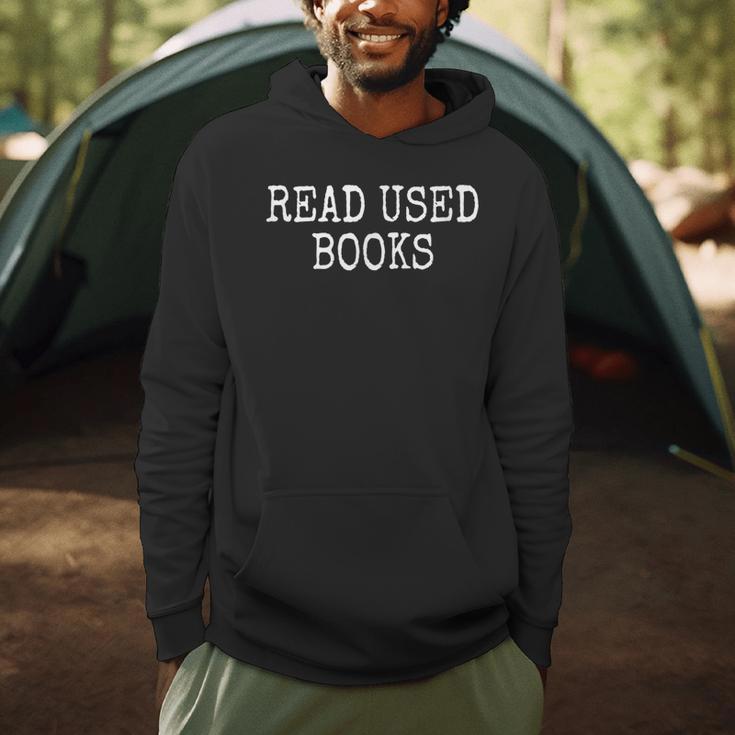 Read Used Books Men Hoodie