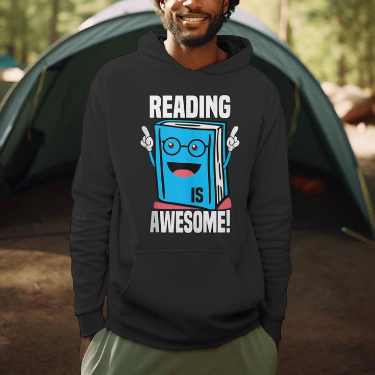 Reading Is Awesome Book Nerd Librarian Men Hoodie Reading Is Awesome Book Nerd Librarian Men Hoodie