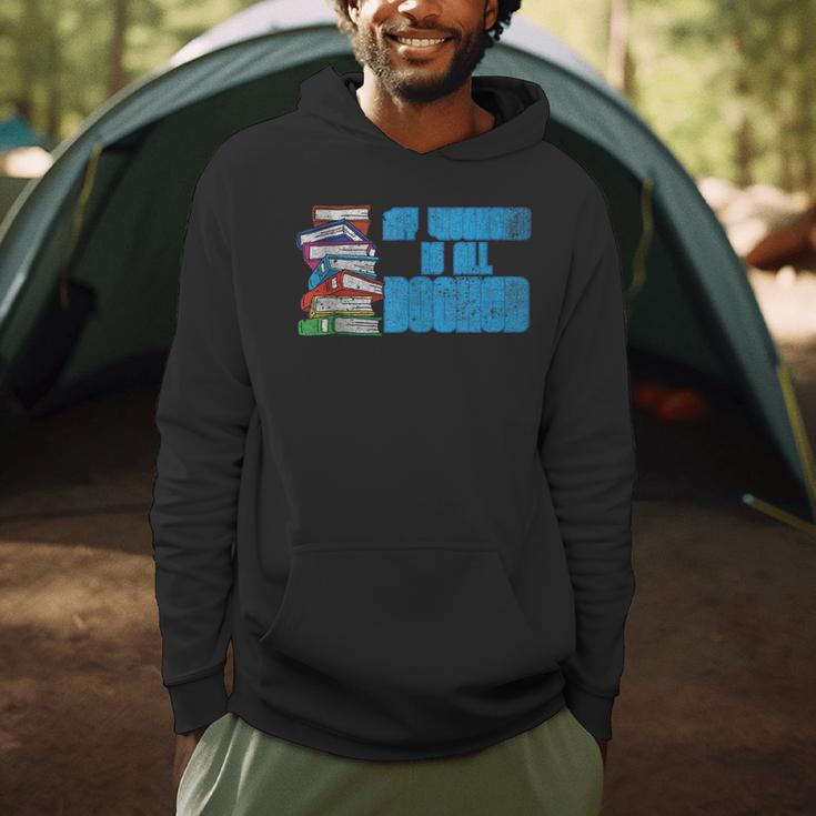 Reading Books Joke My Weekend Is All Booked Bookworm Reader Men Hoodie