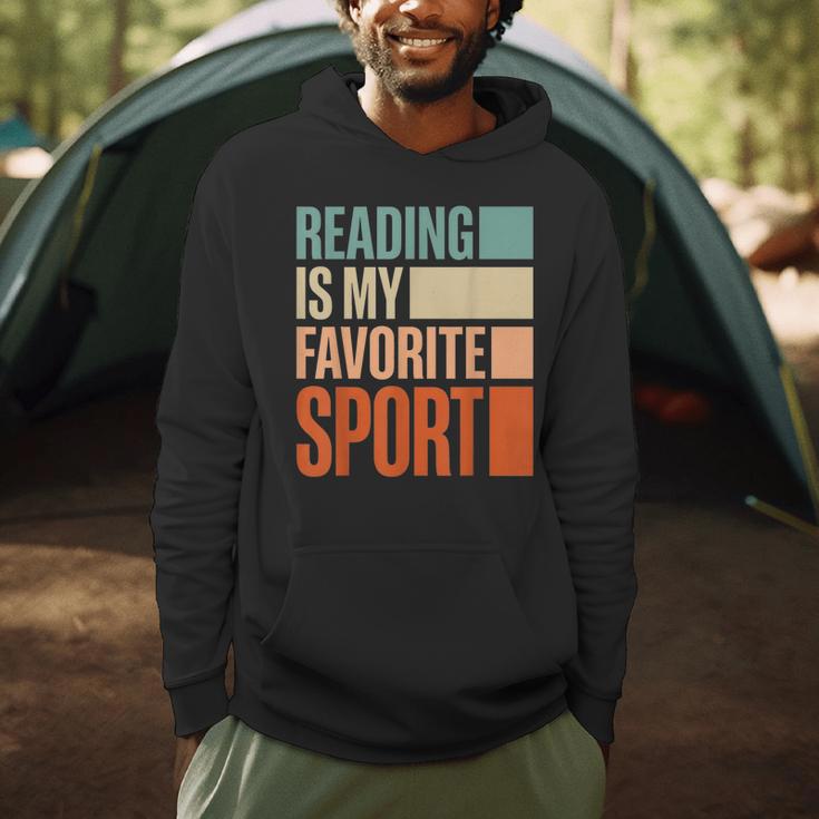 Reading Is My Favorite Sport Reader Book Worm Men Hoodie