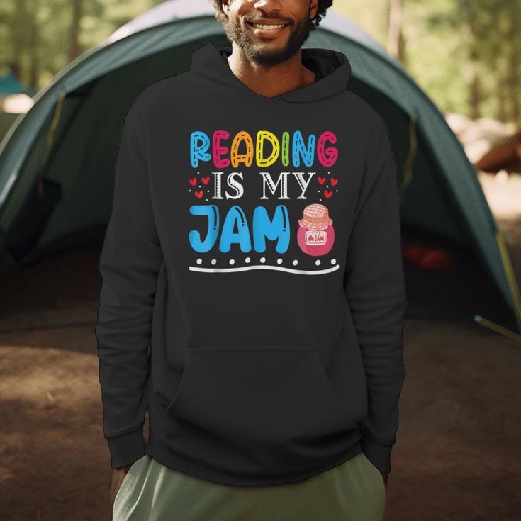 Reading Is My Jam I Love To Read Books Boy Girl Men Hoodie