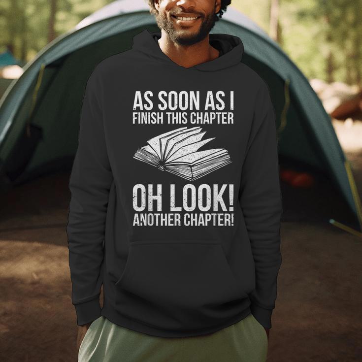 Reading Just One More Chapter Book Lover Men Hoodie Reading Just One More Chapter Book Lover Men Hoodie