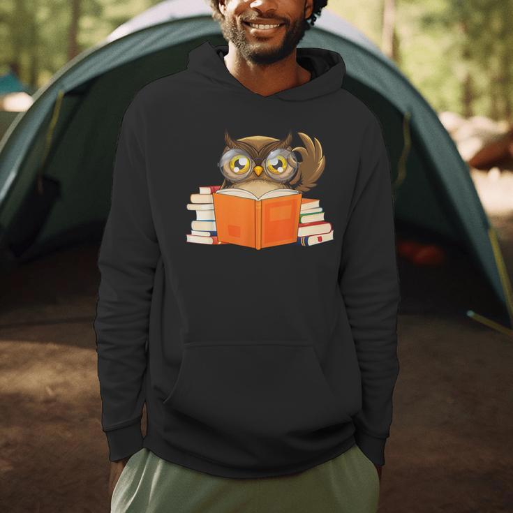 Reading Owl Art Men Women Kids Bookworm Book Lovers Men Hoodie Reading Owl Art Men Women Kids Bookworm Book Lovers Men Hoodie