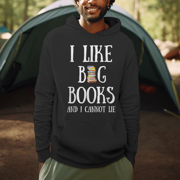 Reading Pun I Like Big Books & I Cannot Lie Reader Bookworm Men Hoodie