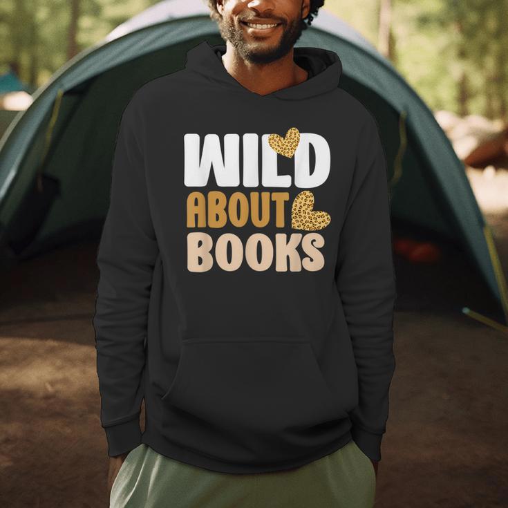 Reading Teacher Book Reader Student Leopard Wild About Books For Men Women Men Hoodie Reading Teacher Book Reader Student Leopard Wild About Books For Men Women Men Hoodie