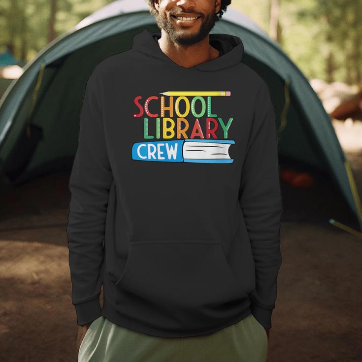 School Library Crew Teacher School Librarian Read More Books Men Hoodie School Library Crew Teacher School Librarian Read More Books Men Hoodie