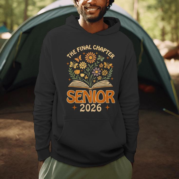 Senior 2026 Final Chapter Retro Book Lover Last First Day Men Hoodie Senior 2026 Final Chapter Retro Book Lover Last First Day Men Hoodie