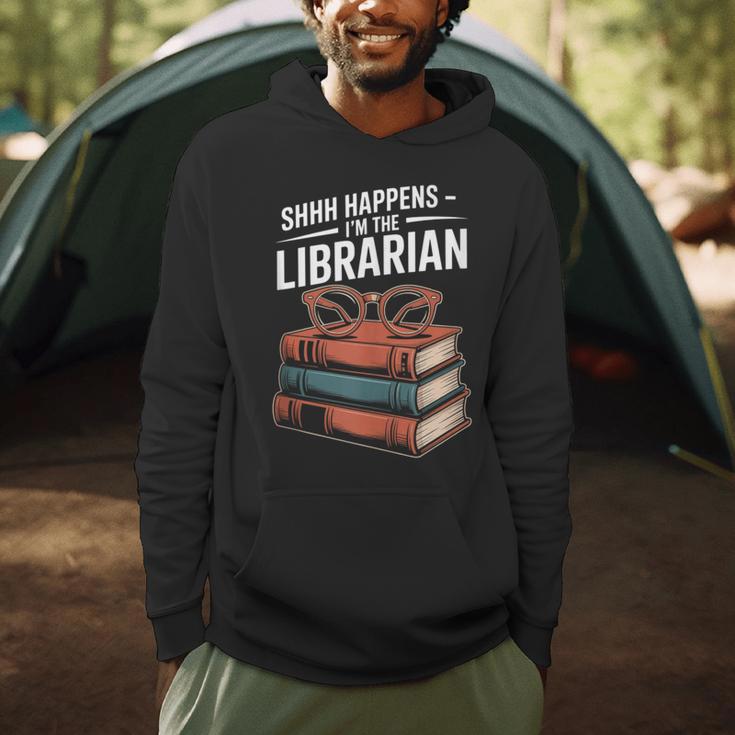 Shhh Happens I'm The Librarian Book Lover Men Hoodie Shhh Happens I'm The Librarian Book Lover Men Hoodie