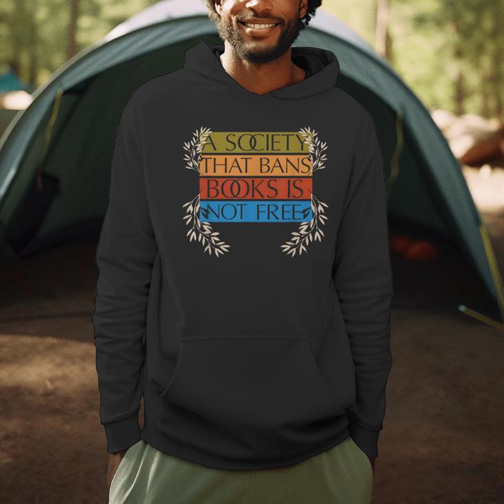 A Society That Bans Books Is Not Free Men Hoodie