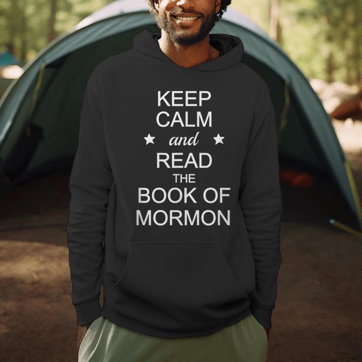 Stay Calm And Read The Book Of Mormon Men Hoodie