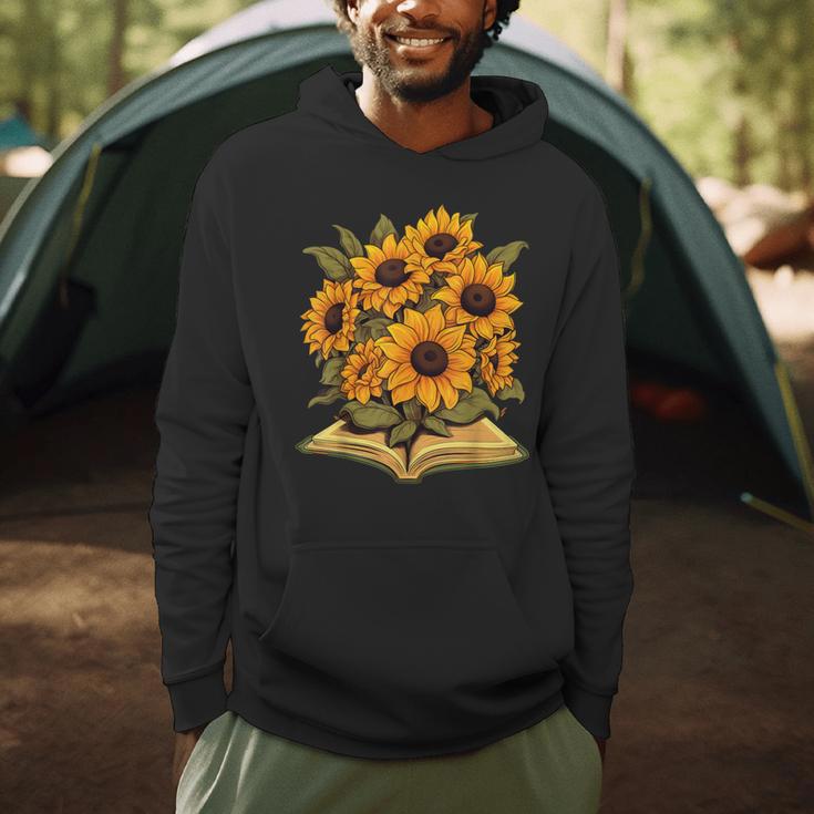 Sunflowers Flowers Book Floral Men Hoodie Sunflowers Flowers Book Floral Men Hoodie
