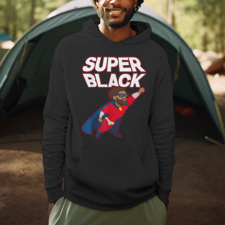 Superhero Pride Comic Book Lover African American Dad Men Hoodie Superhero Pride Comic Book Lover African American Dad Men Hoodie