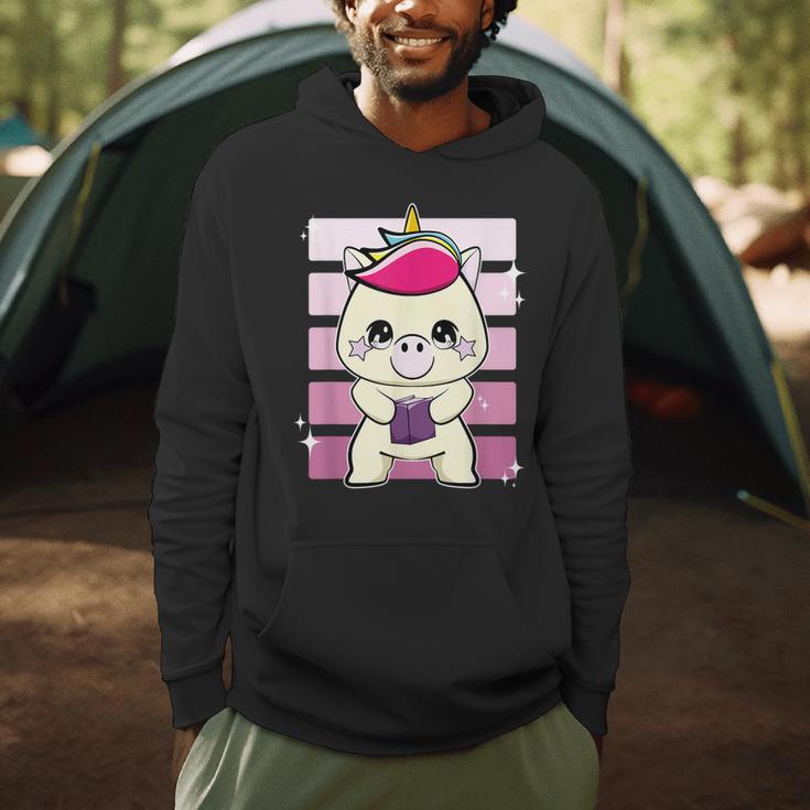 Unicorn With Book Men Hoodie Unicorn With Book Men Hoodie