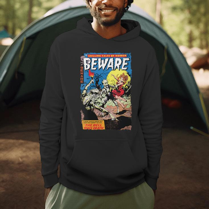 Vintage Horror Comic Book Cover Beware 10 Men Hoodie Vintage Horror Comic Book Cover Beware 10 Men Hoodie