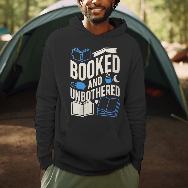 Women's Booktrovert Introvert Reader Library Card Coffee Books Men Hoodie