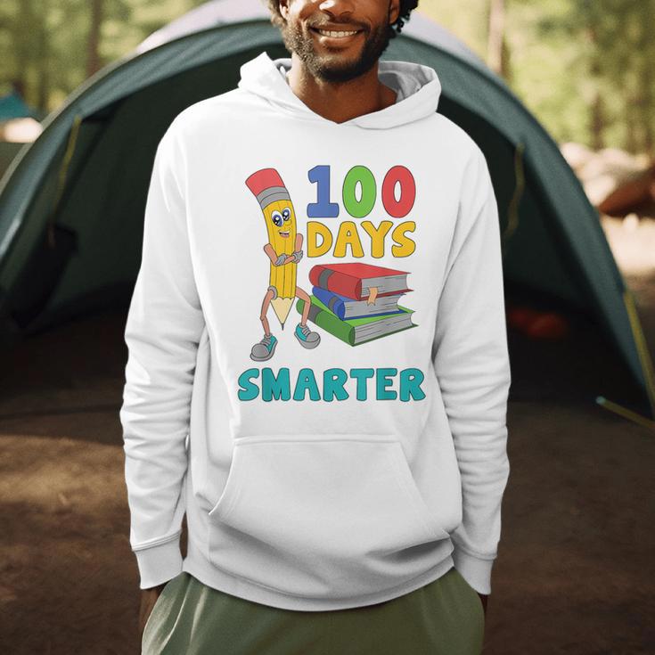 100 Days Smarter Teacher Student Books 100th Day Of School For Men Women Kids Men Hoodie 100 Days Smarter Teacher Student Books 100th Day Of School For Men Women Kids Men Hoodie