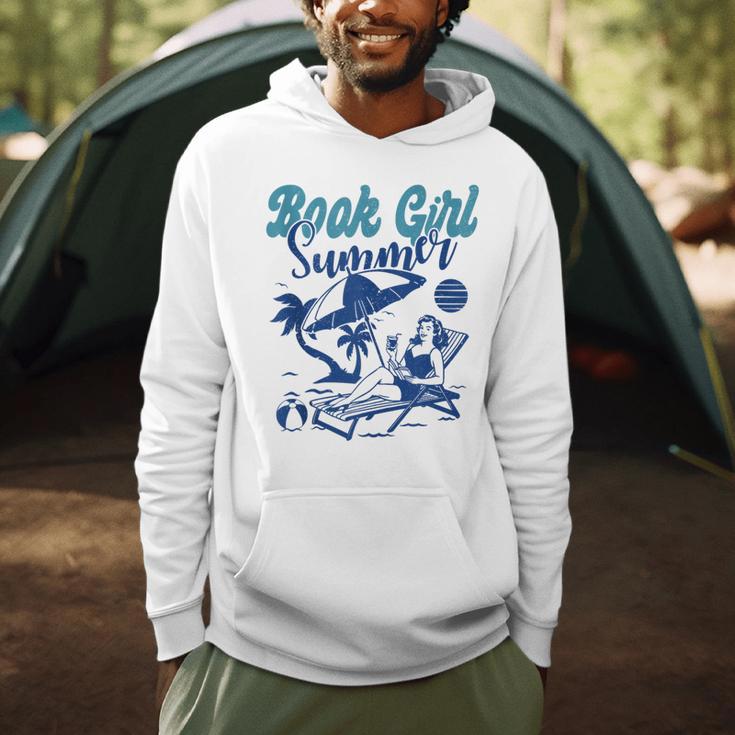 Beach Book Lover Women Girls Book Girl Summer Men Hoodie