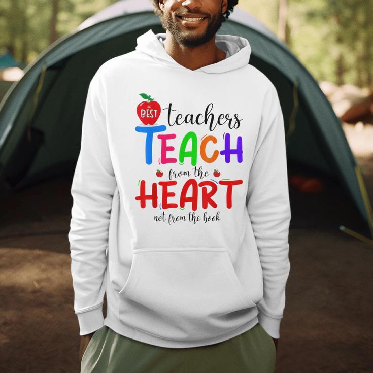THE BEST TEACHERS TEACH FROM THE HEART NOT BOOK T-SHIRT Men Women Men Hoodie