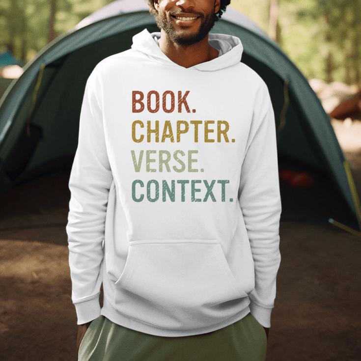 Book Chapter Verse Christian Bible Reformed Theology Men Hoodie
