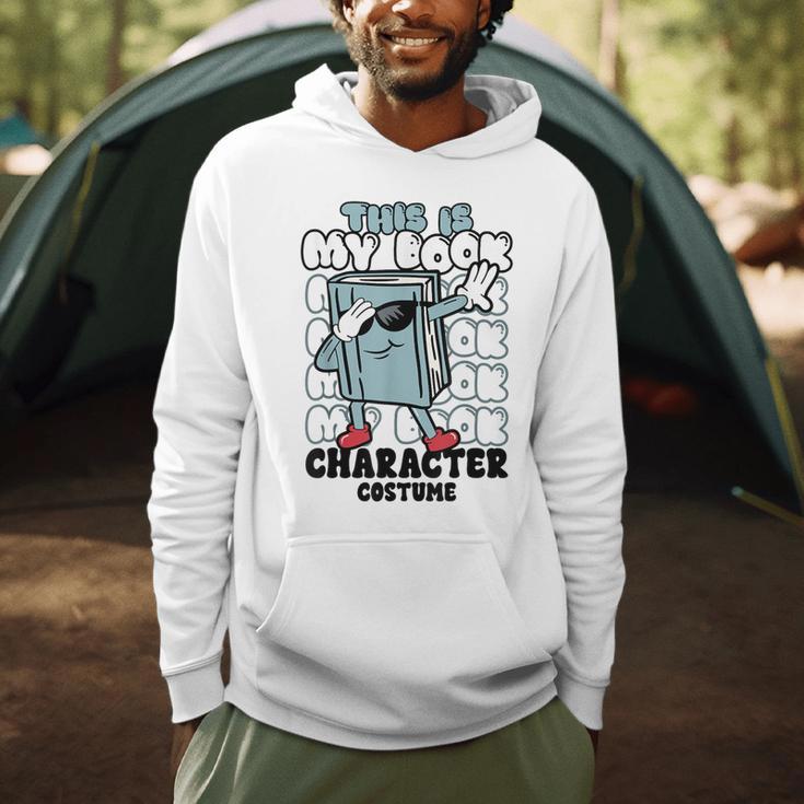 This Is My Book Character Costume Reading Book Lover Men Hoodie