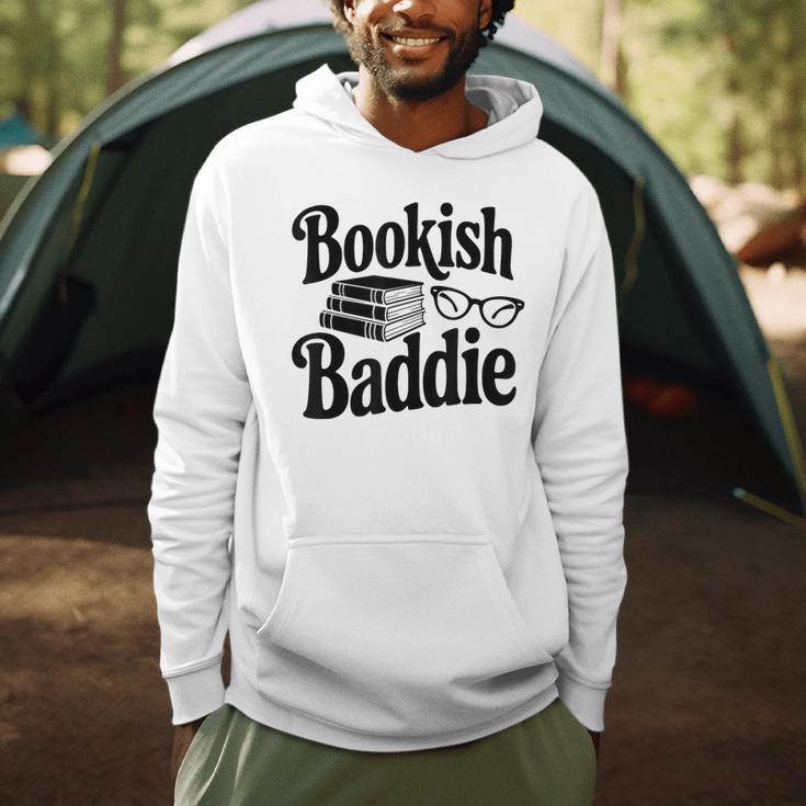 Bookish Baddie Reading Vibes Literary Lover Men Hoodie