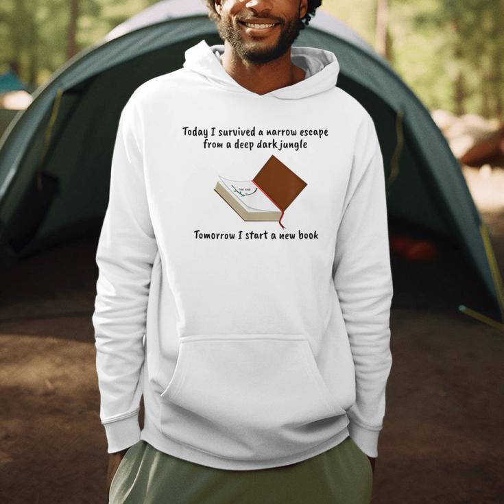 Books And Reading Exciting Jungle Escape Men Hoodie