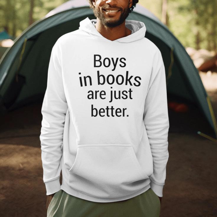 Boys In Books Are Just Better Reading Lover Men Hoodie
