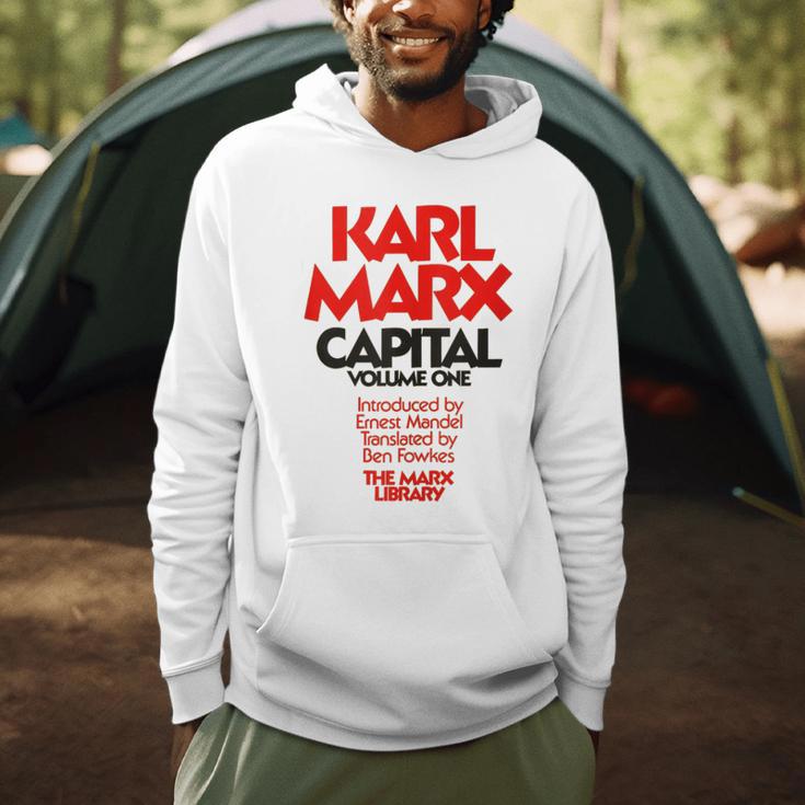 Capital Karl Marx Vintage Book Cover Men Hoodie