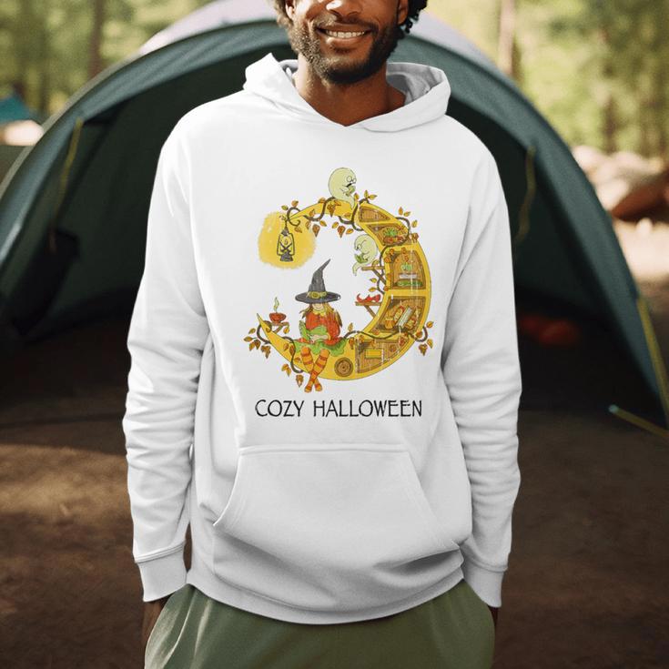 Cozy Halloween Coloring Book Adult Coloring Men Hoodie