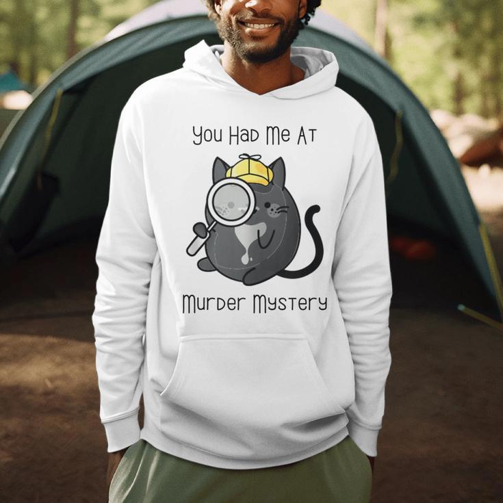 Cozy Mystery Book Lover You Had Me At Murder Mystery Men Hoodie