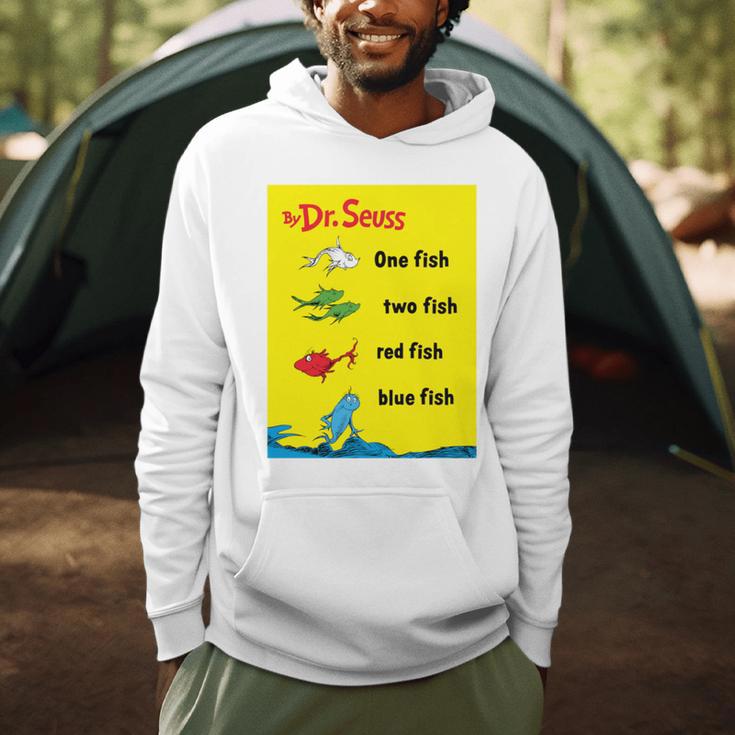 Dr Seuss One Fish Two Fish Book Cover Men Hoodie Dr Seuss One Fish Two Fish Book Cover Men Hoodie