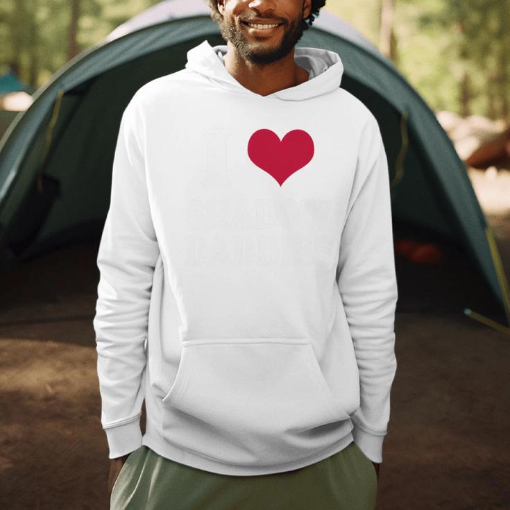 Fantasy Romantasy Book Lover I Love Heart Shadow Daddies Premium Tri-Blend Men Hoodie