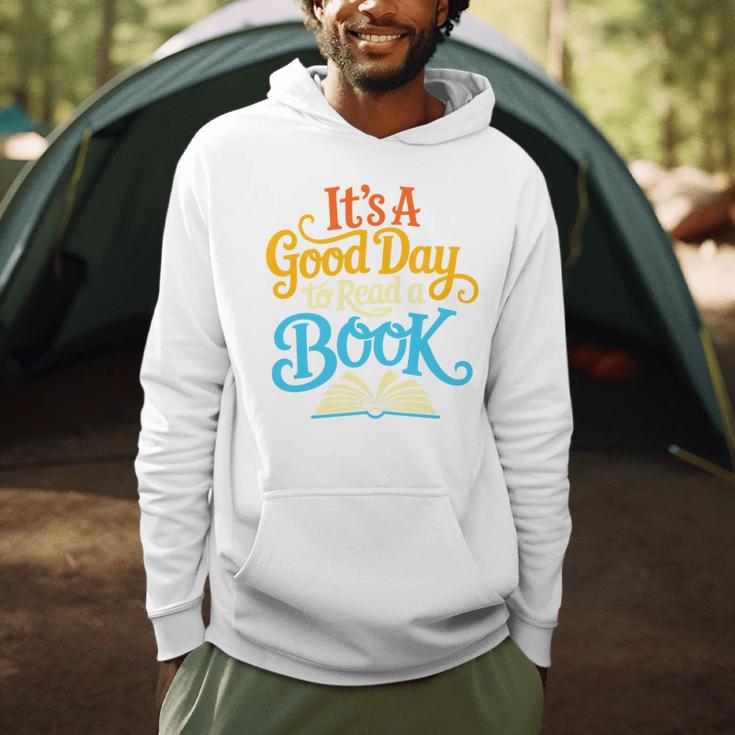 It's A Good Day To Read A Book Library Bookworm Premium Tri-Blend Men Hoodie It's A Good Day To Read A Book Library Bookworm Premium Tri-Blend Men Hoodie