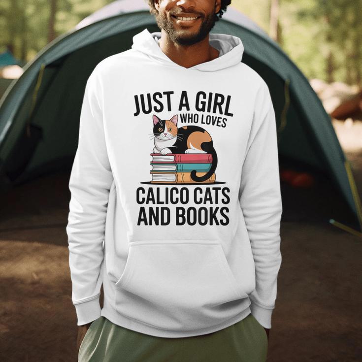Just A Girl Who Loves Calico Cats And Books Minimal Tee Men Hoodie Just A Girl Who Loves Calico Cats And Books Minimal Tee Men Hoodie