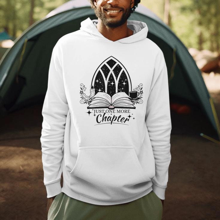 Just One More Chapter Cozy Gothic Book Lover Men Hoodie Just One More Chapter Cozy Gothic Book Lover Men Hoodie