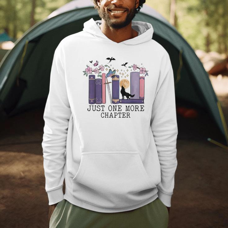 Just One More Chapter Romantasy Book Dragon Bookworm Bookish Men Hoodie Just One More Chapter Romantasy Book Dragon Bookworm Bookish Men Hoodie