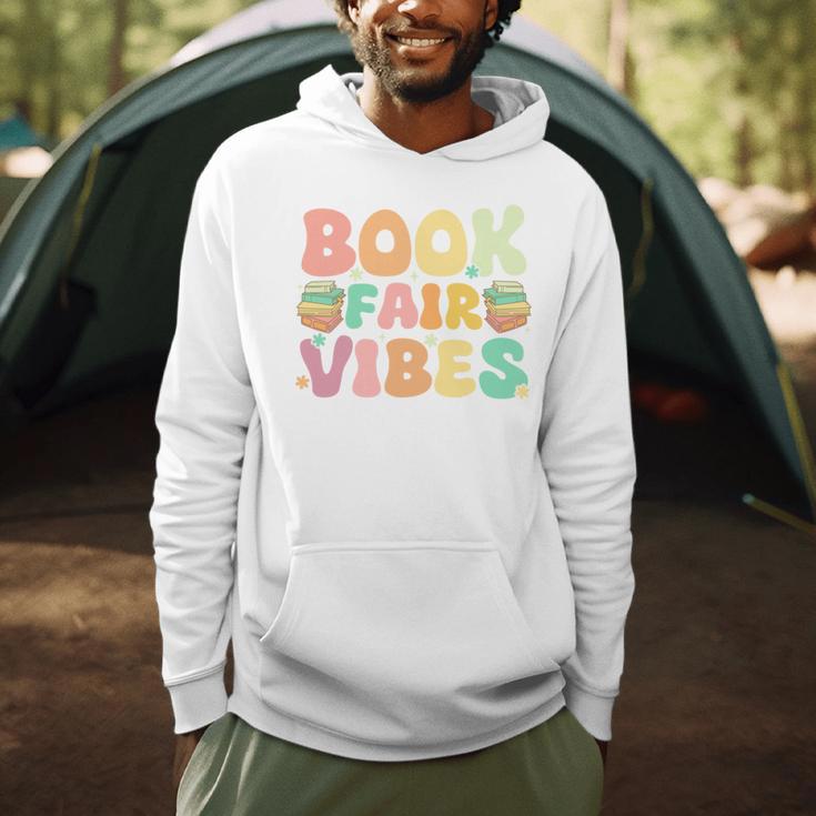 Library Book Fair Vibe Groovy Retro School Reading Nostalgic Men Hoodie Library Book Fair Vibe Groovy Retro School Reading Nostalgic Men Hoodie