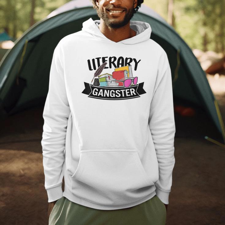 Literary Gangster Book Lover Bookish Bookworm Reader For Her Men Hoodie Literary Gangster Book Lover Bookish Bookworm Reader For Her Men Hoodie