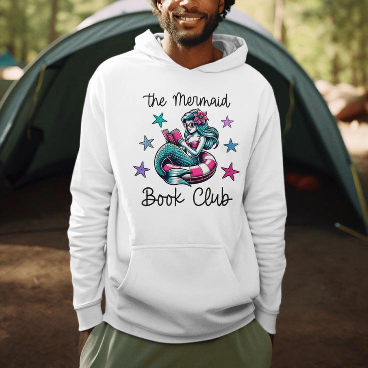 The Mermaid Book Club Summer Trendy Cute Reading Men Hoodie