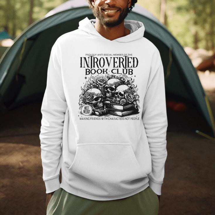 Proudly Anti Social Member Of The Introverted Book Club Men Hoodie Proudly Anti Social Member Of The Introverted Book Club Men Hoodie