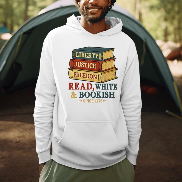 Read & Bookish Since 1776 Books Patriot 4th Of July Men Hoodie Read & Bookish Since 1776 Books Patriot 4th Of July Men Hoodie
