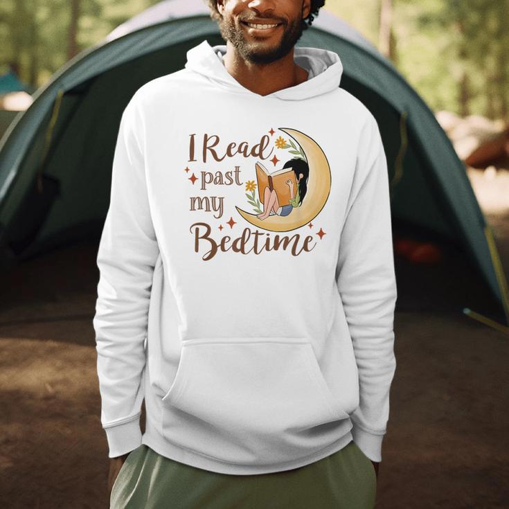 I Read Past My Bedtime Book Lover Men Hoodie