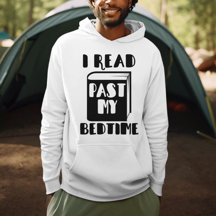 I Read Past My Bedtime Book Reader Men Hoodie