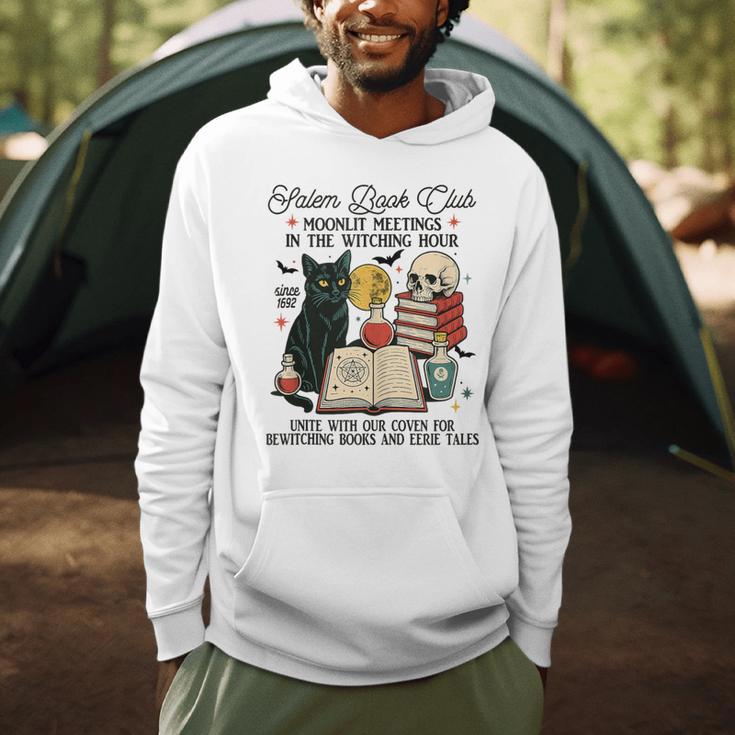 Reading Book Lover Witch Massachusetts Salem Book Club Men Hoodie