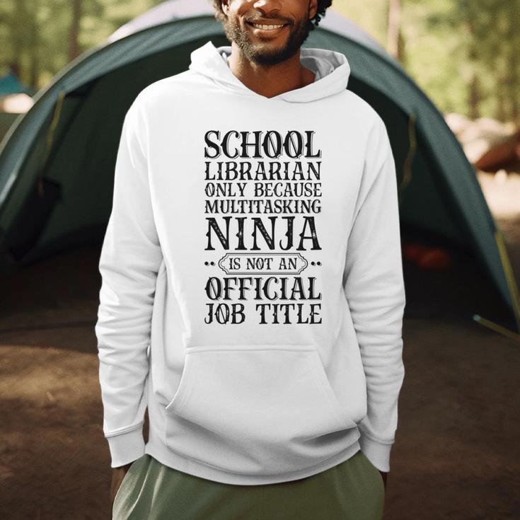 School Librarian Only Vintage Library Book Lover Men Hoodie