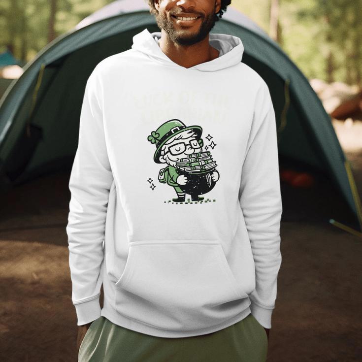 St Patricks Librarian Book Lover Library Worker School Performance Men Hoodie