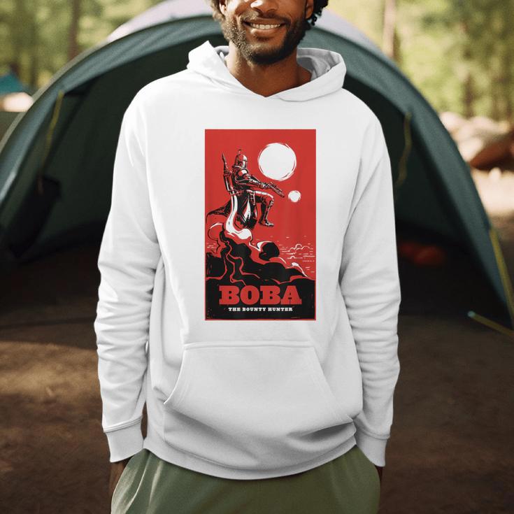 Star Wars The Book Of Boba Fett Vintage Poster Men Hoodie