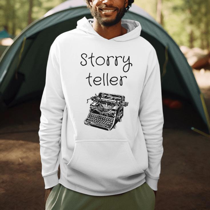Storryteller Book Lover Storytelling Library Writer Reader Men Hoodie