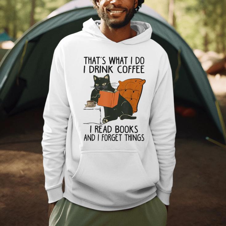 That's What I Do I Read Books I Drink Coffee I Know Things Men Hoodie