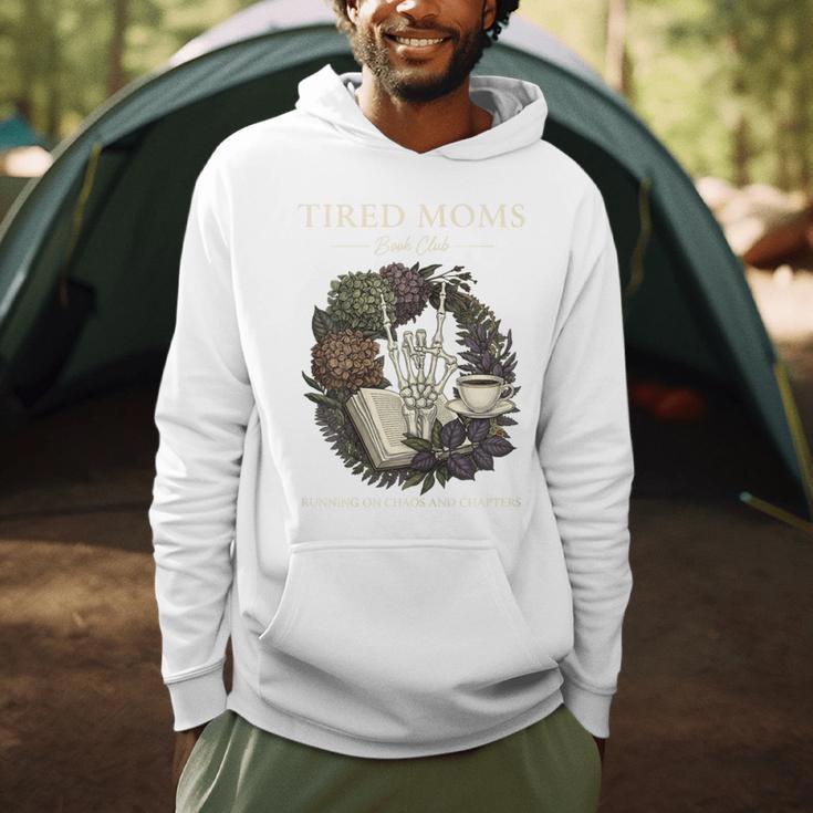 Tired Moms Book Club Dark Floral Coffee Skeleton Men Hoodie Tired Moms Book Club Dark Floral Coffee Skeleton Men Hoodie